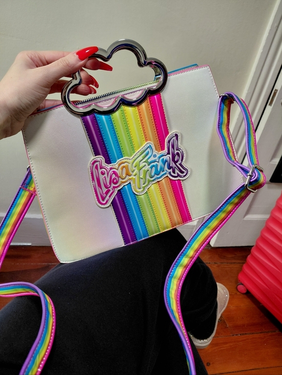 Lisa Frank Handbags - Lisa Frank Loungefly Crossbody Tote Bag